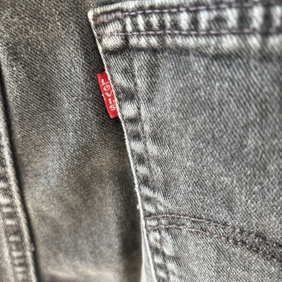 Vintage Faded Black Levi's 550 Jeans Mens 38 x 29 Made in USA‎ Y2K Relaxed Fit - Picture 9 of 11